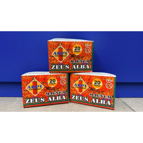 Promozione n. 3 confezione da 20 pezzi di MAGNUM ZEUS ALBA