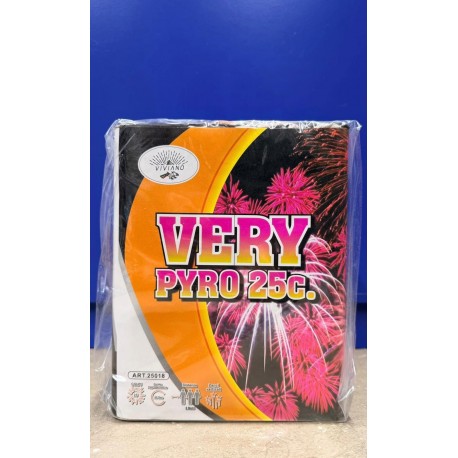 VERY PYRO 25 Colpi (tubo diametro 30)